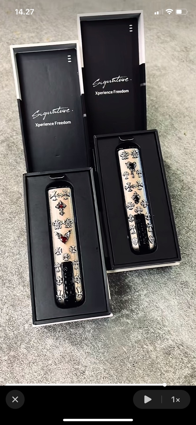 Custom FOOM pod dengan ukiran nama pelanggan 3